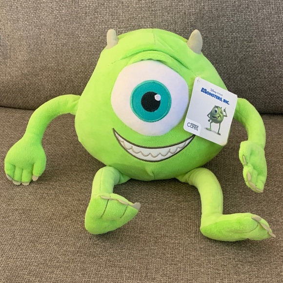 Disney Pixar Kohl’s Cares Monsters Inc Mike Wazowski 12” Plush Stuffed Animal - Picture 2 of 5